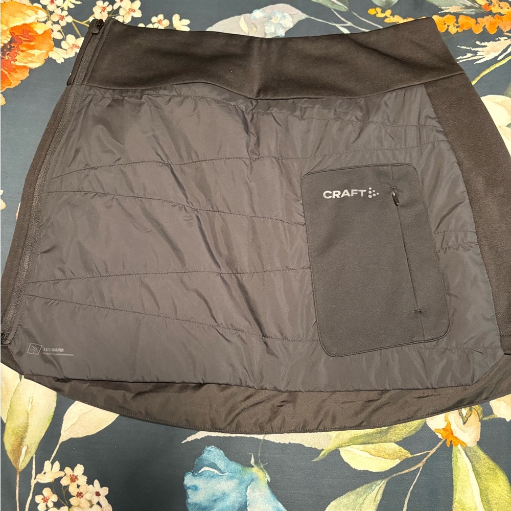 Craft Elegant Black Quilted Skirt